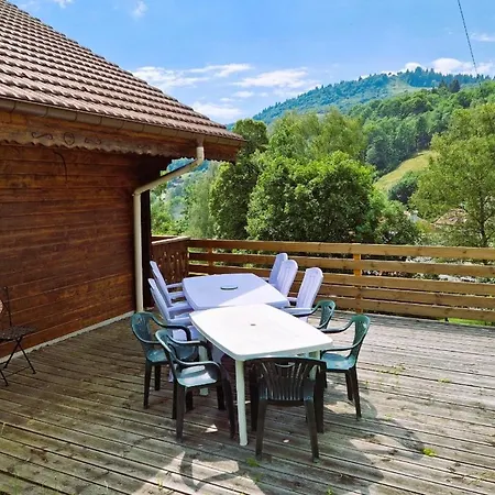 De Montagne A La Bresse, Proche Des Pistes De Et Des Lacs 木屋 拉布雷斯